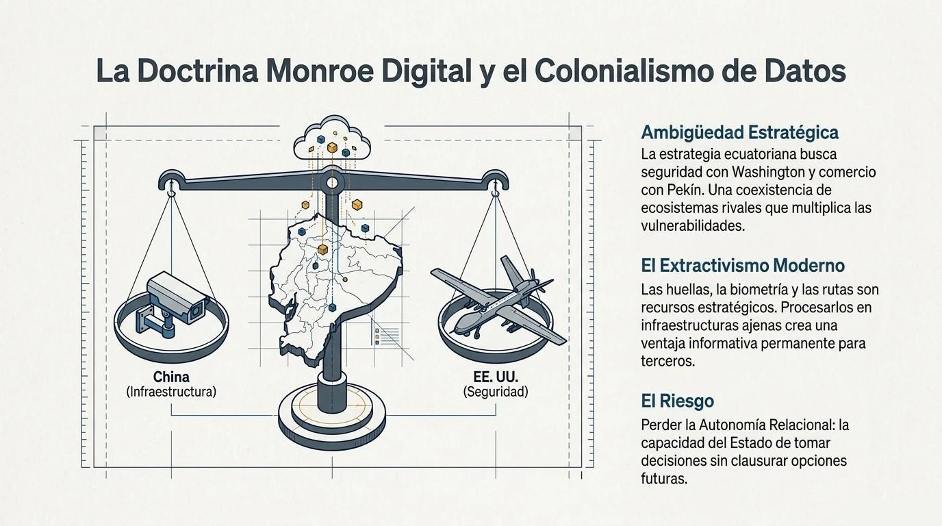 Figura 4. Doctrina Monroe digital y ambigüedad estratégica