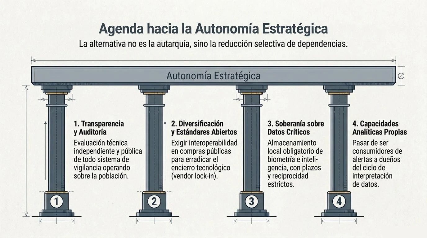 Figura 12. Agenda hacia la autonomía estratégica