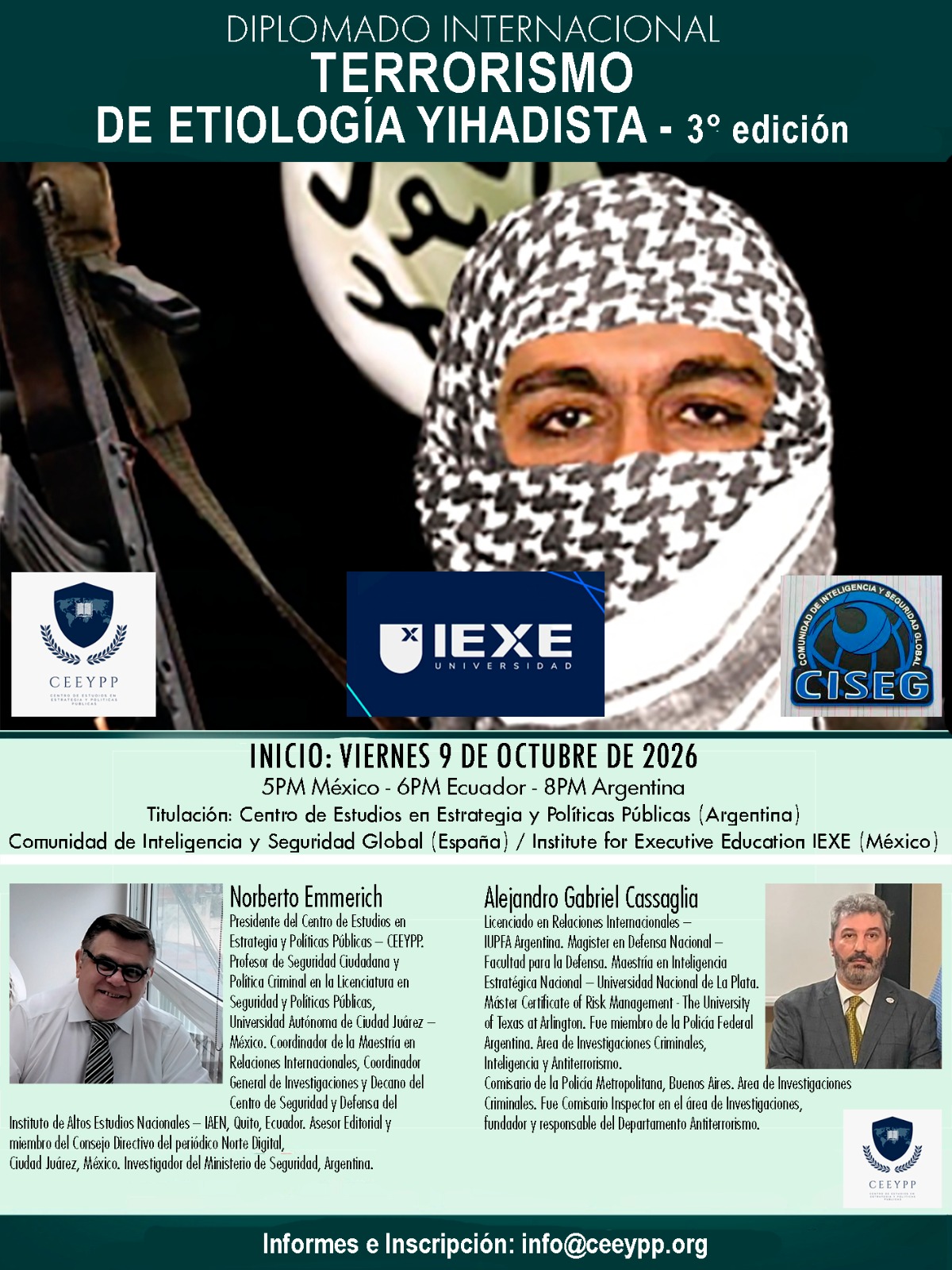 Terrorismo de Etiología Yihadista — 3ª edición